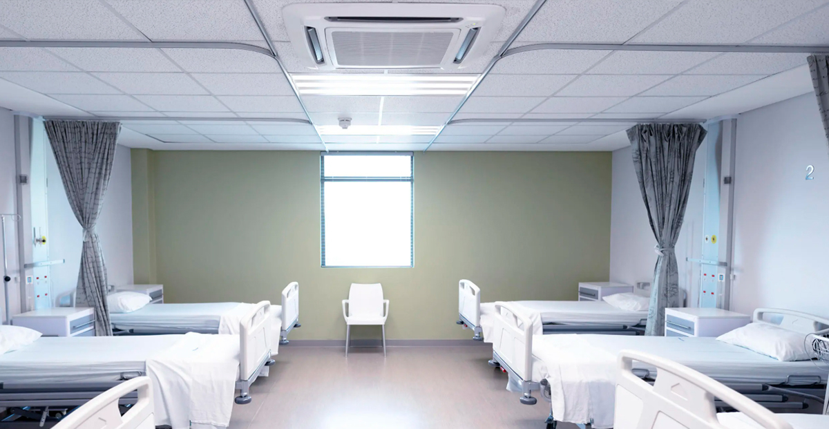 climatización hospital